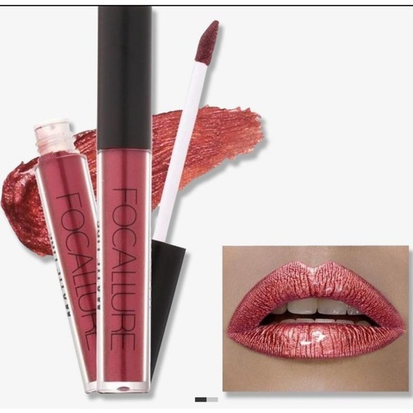 👄5@40 Focallure™ #22 Waterproof Matte Liquid Lip - Picture 2 of 4